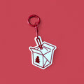 Takeout Box Keychain & Bag Charm – Plant Dosage LLC