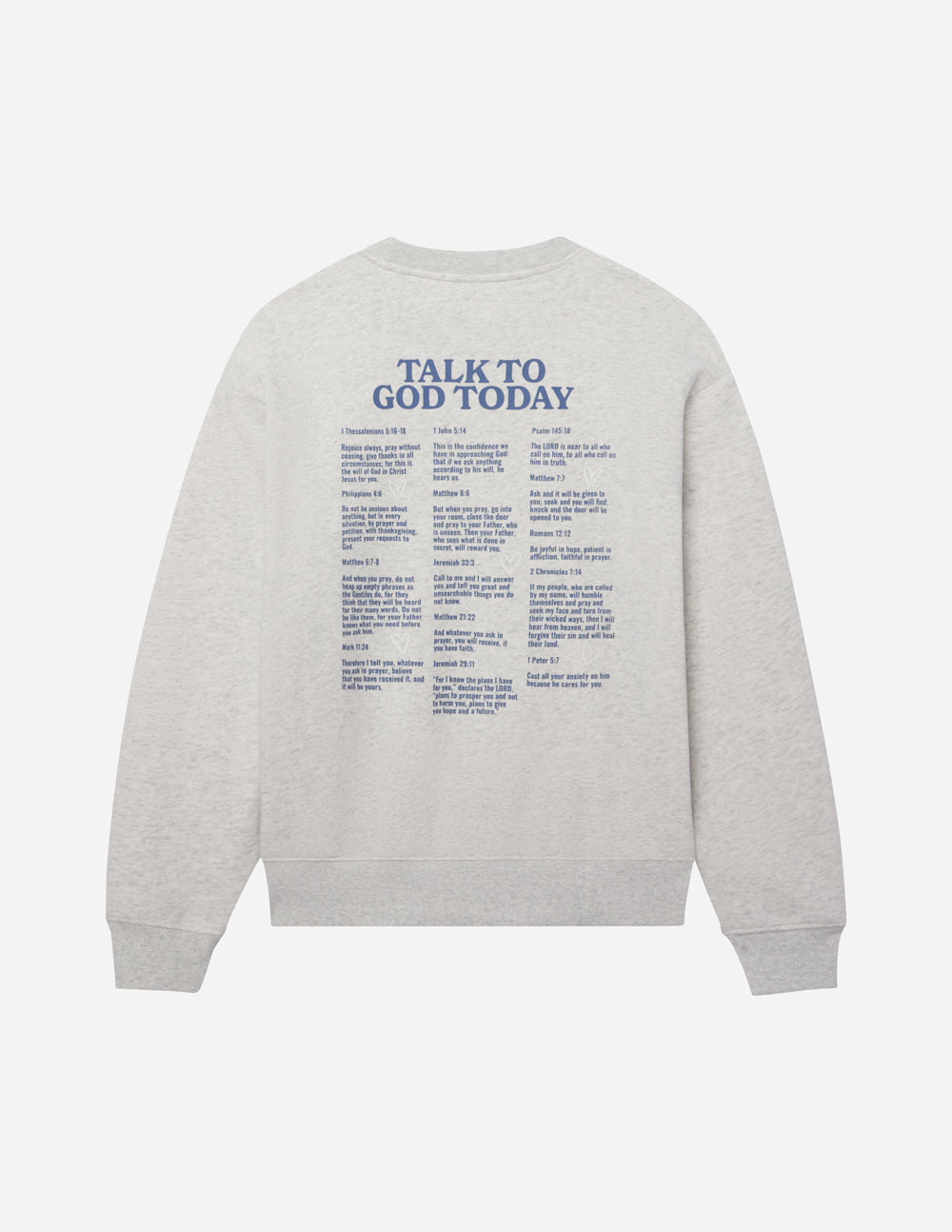 Elevated Faith Talk to God Unisex Crewneck — main product shot