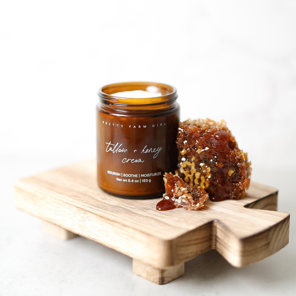 Pretty farm girl Fragrance Free Tallow + Honey Cream for Sensitive Skin — lifestyle context