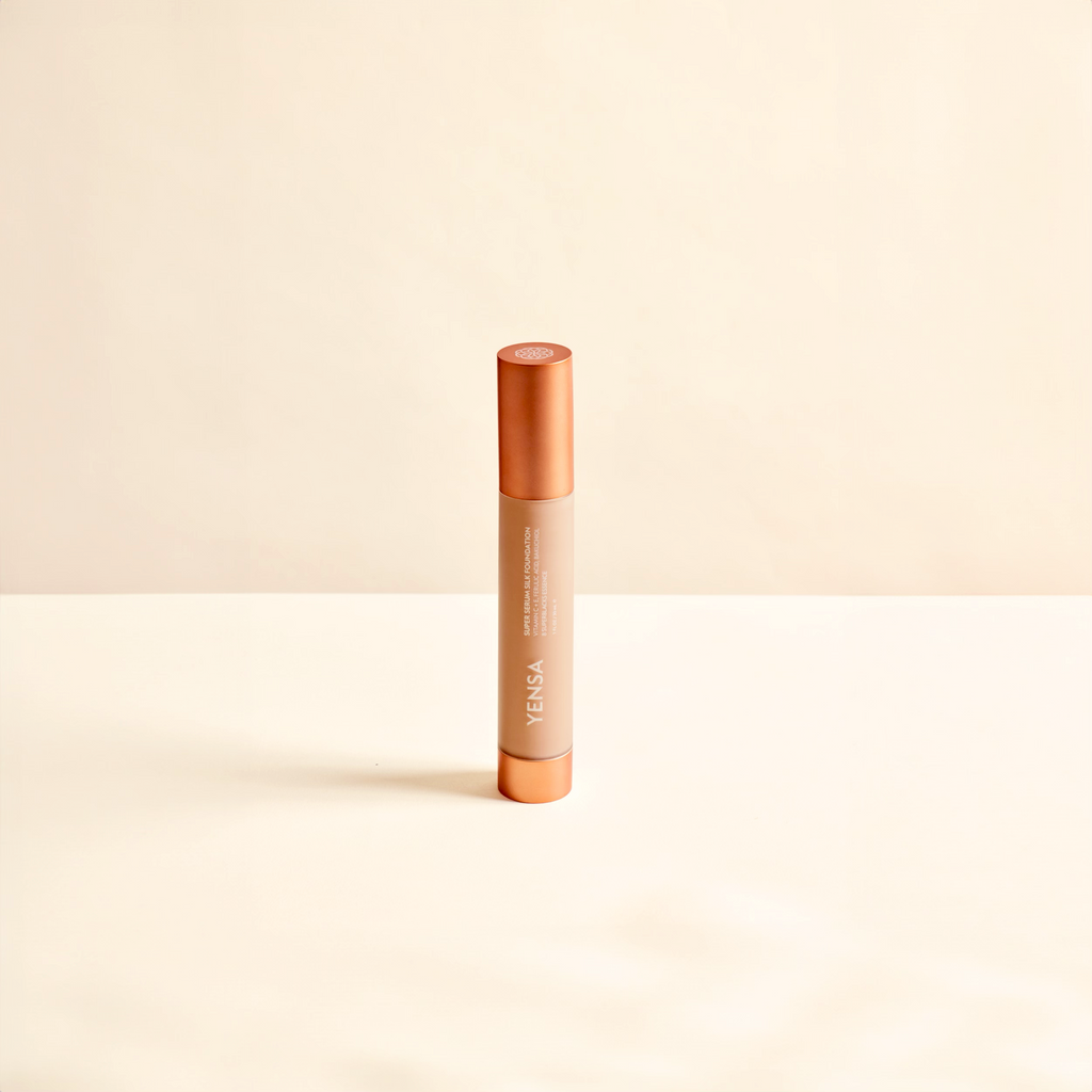 Super Serum Silk Natural Glow Hydrating Peptide Foundation for Radiant Skin – YENSA, view 25