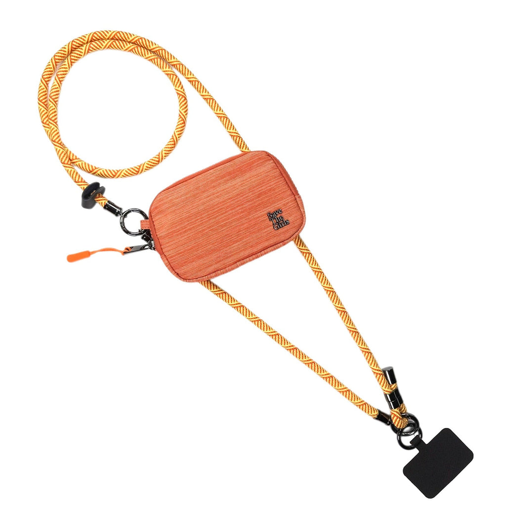 SaveTheGirls Active Crossbody w/RFID Pouch Single Rope — color detail