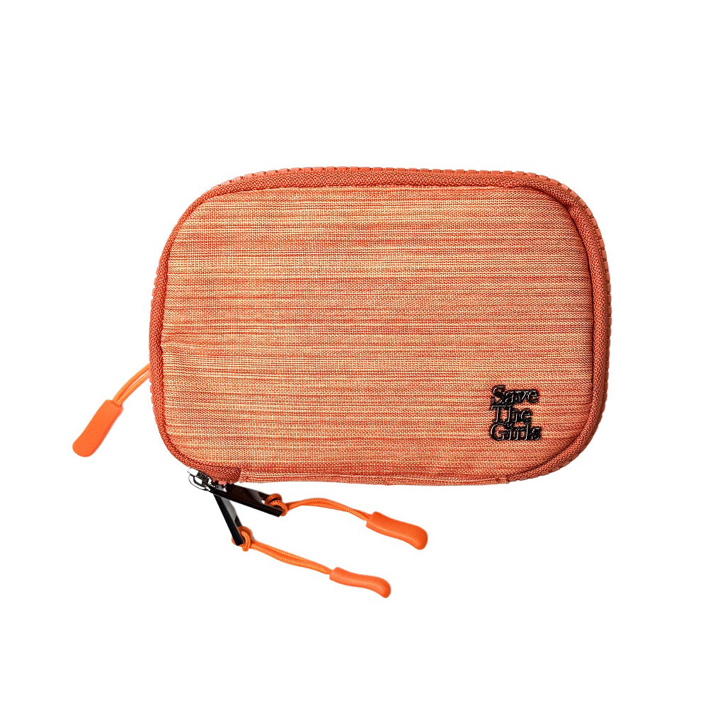 SaveTheGirls Active Recycled RFID Double Pouch — product on model