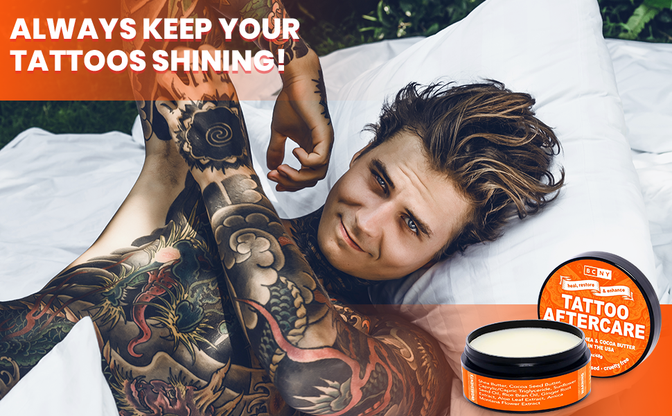 BodyCandy Body Candy Tattoo Aftercare Tattoo Balm — flat-lay composition