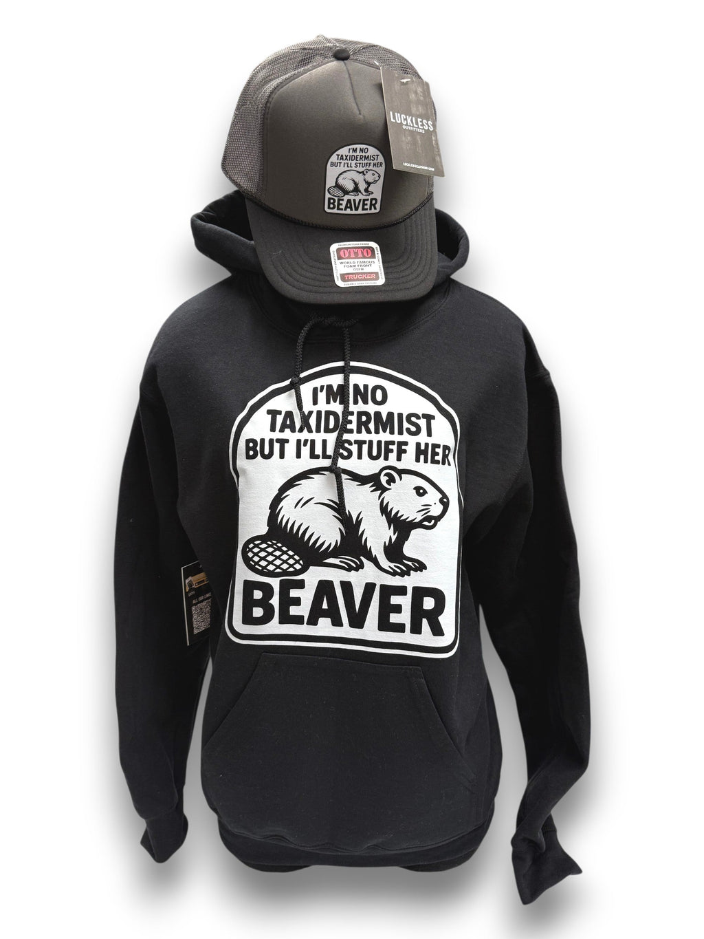 Luckless Outfitters Taxidermist Hoodie — lifestyle context