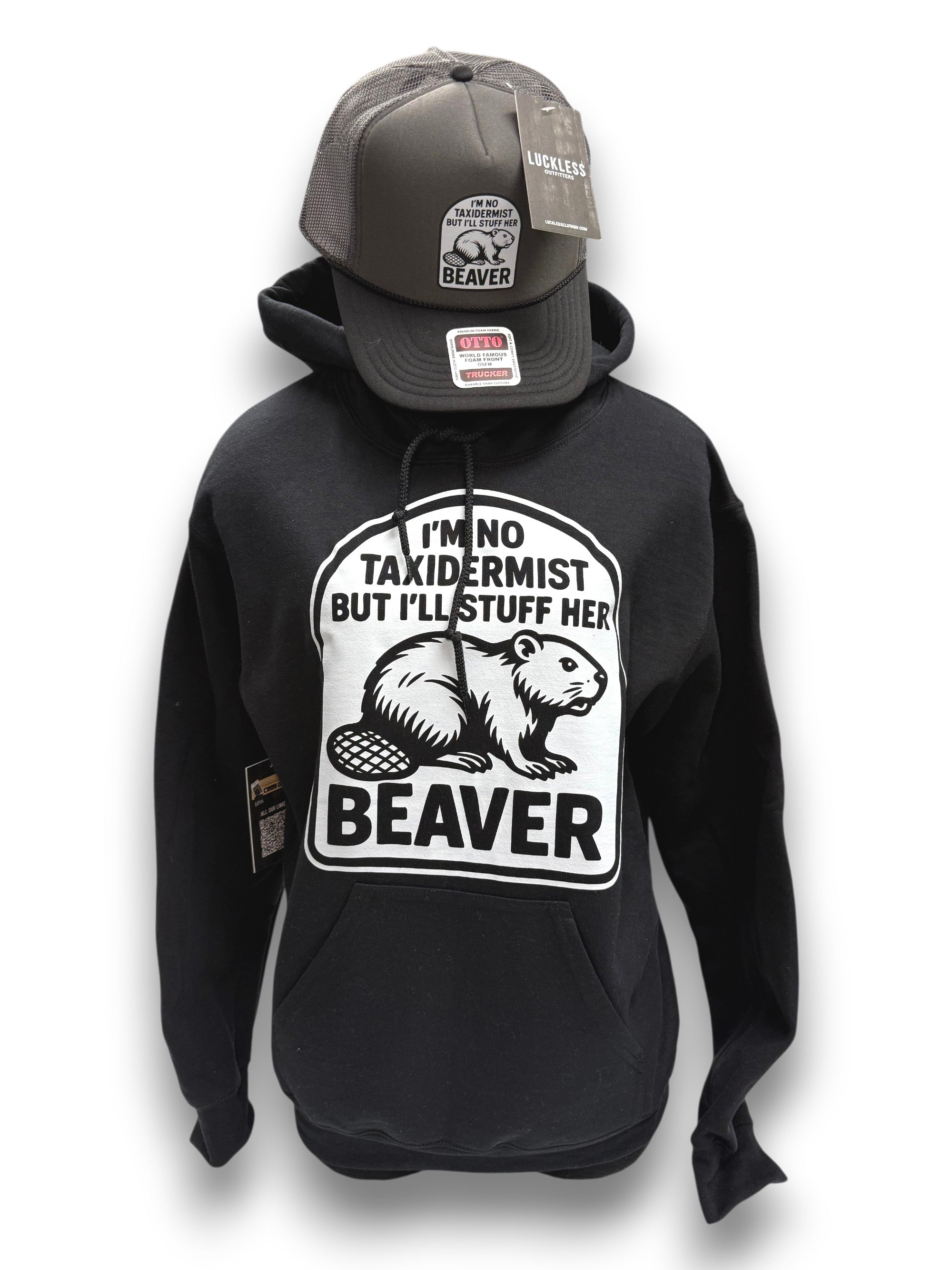 Luckless Outfitters Taxidermist Hoodie — lifestyle context