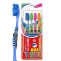 Colgate Manual Toothbrush with Tongue Cleaner - Extra Clean Colors for Effective Oral Hygiene