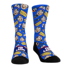 Rock 'Em Socks Ted Lasso - Ted Lasso - Chibi All-Over