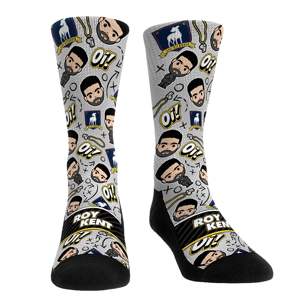 Rock 'Em Socks Rock 'Em Socks Ted Lasso - Roy Kent - Chibi All-Over — main product shot