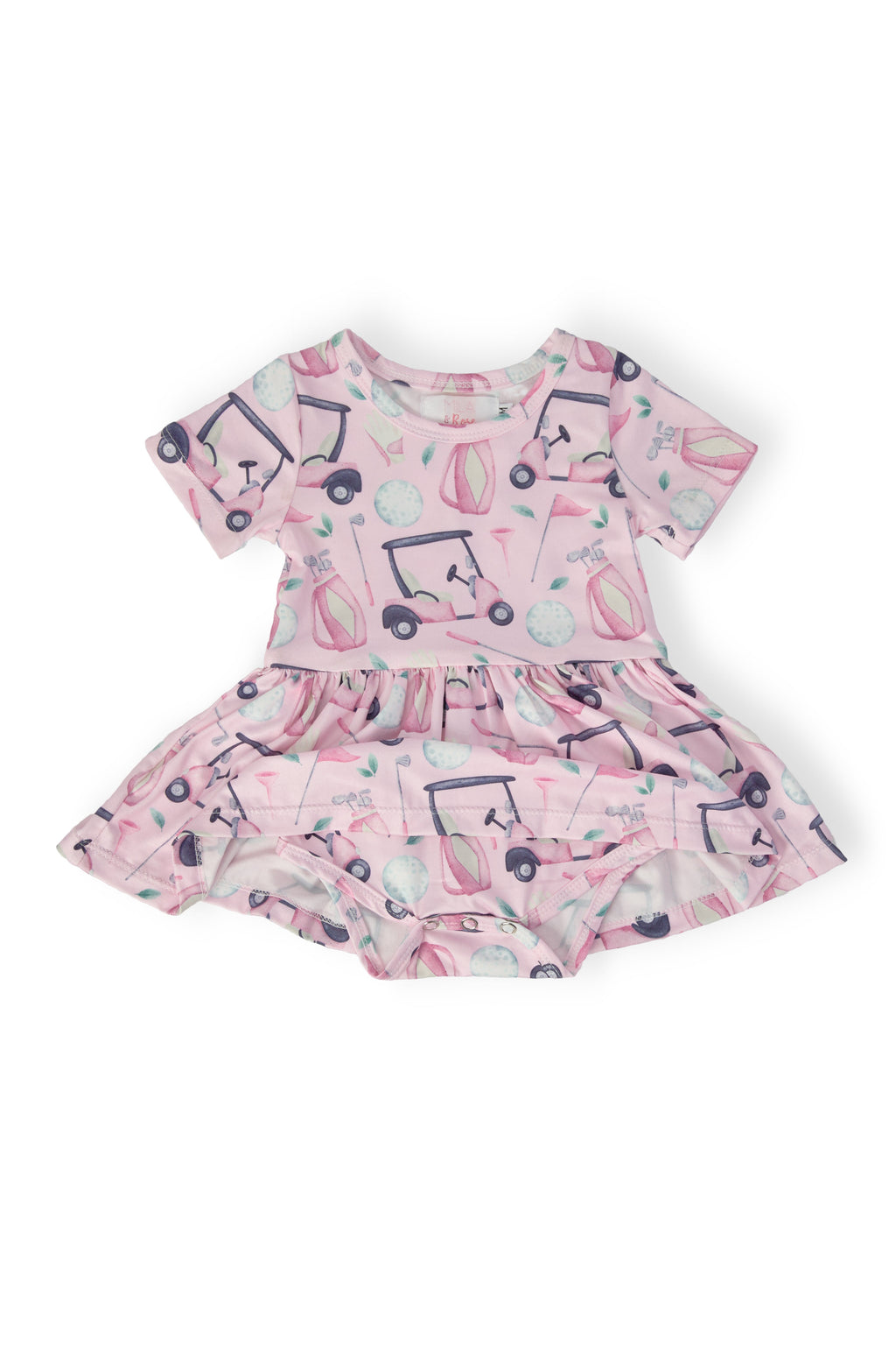 Mila & Rose ® Tee Time S/S Twirl Bodysuit — lifestyle context