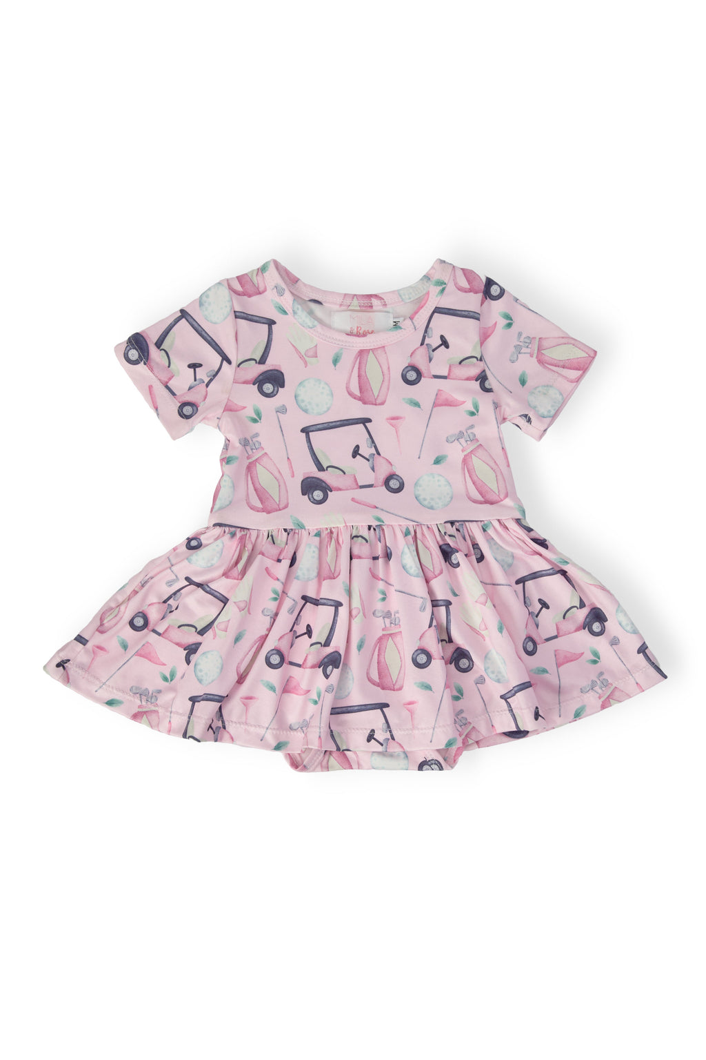 Mila & Rose ® Tee Time S/S Twirl Bodysuit — main product shot