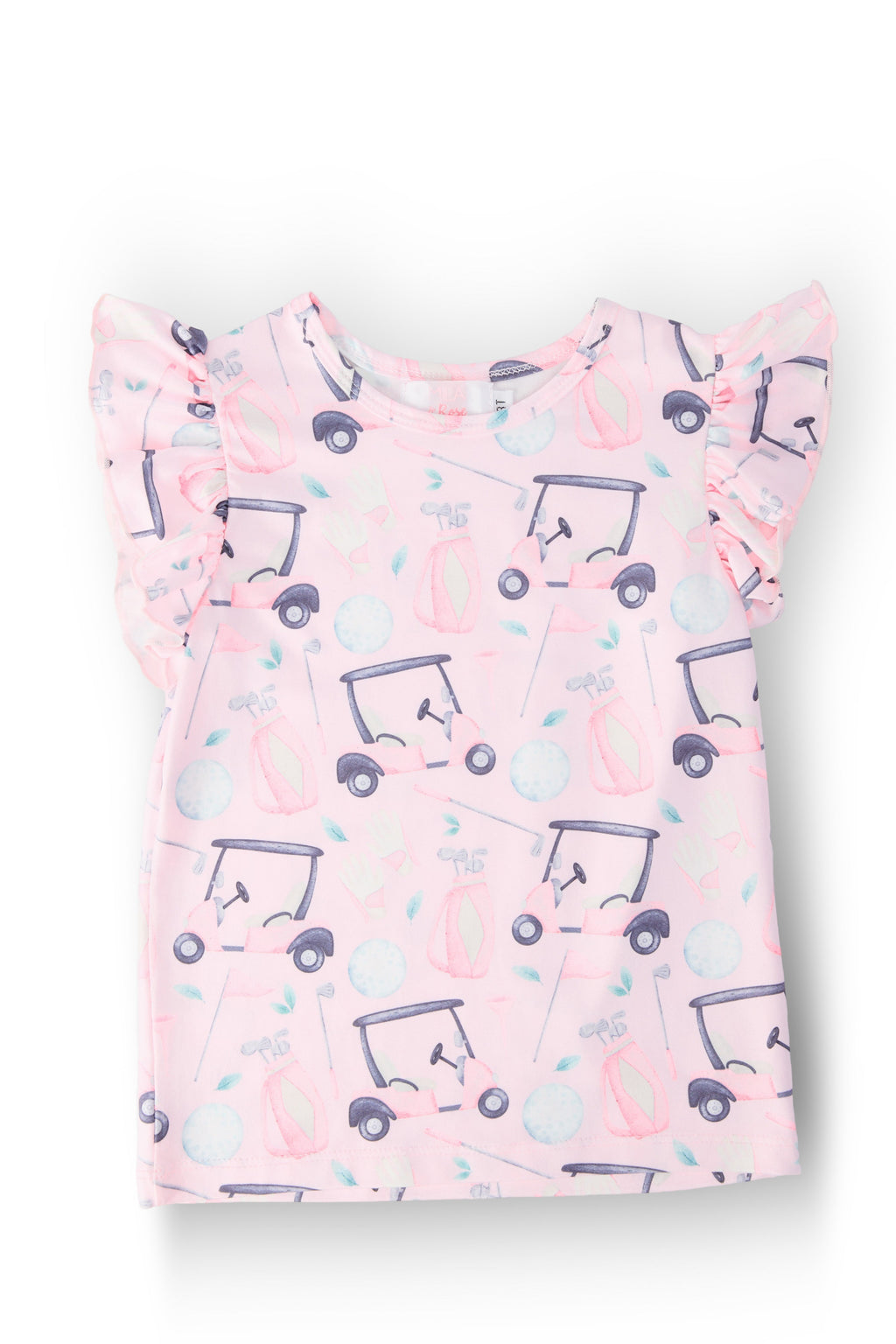 Mila & Rose ® Tee Time S/S Ruffle Tee — main product shot