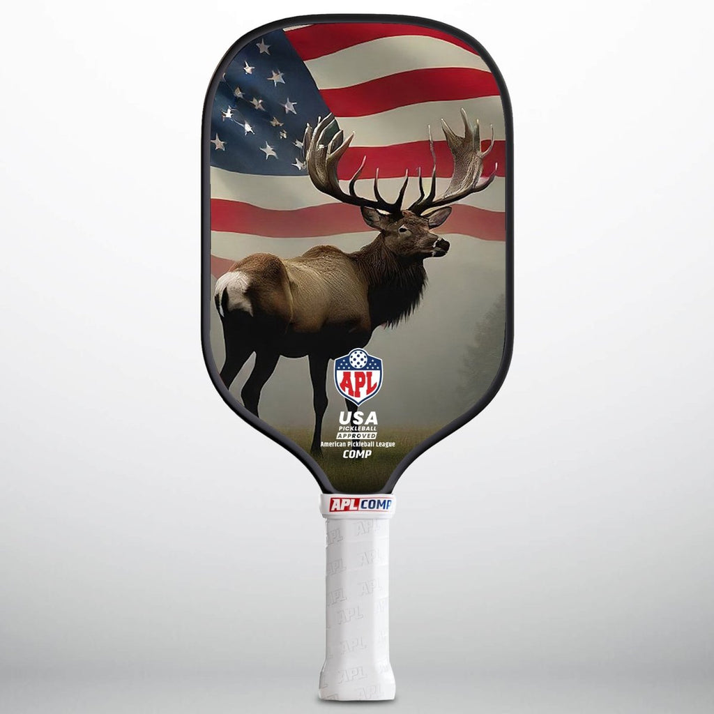 APL - Deer Flag | 16mm Carbon Fiber | Best Pickleball Paddles | American Pickleball League