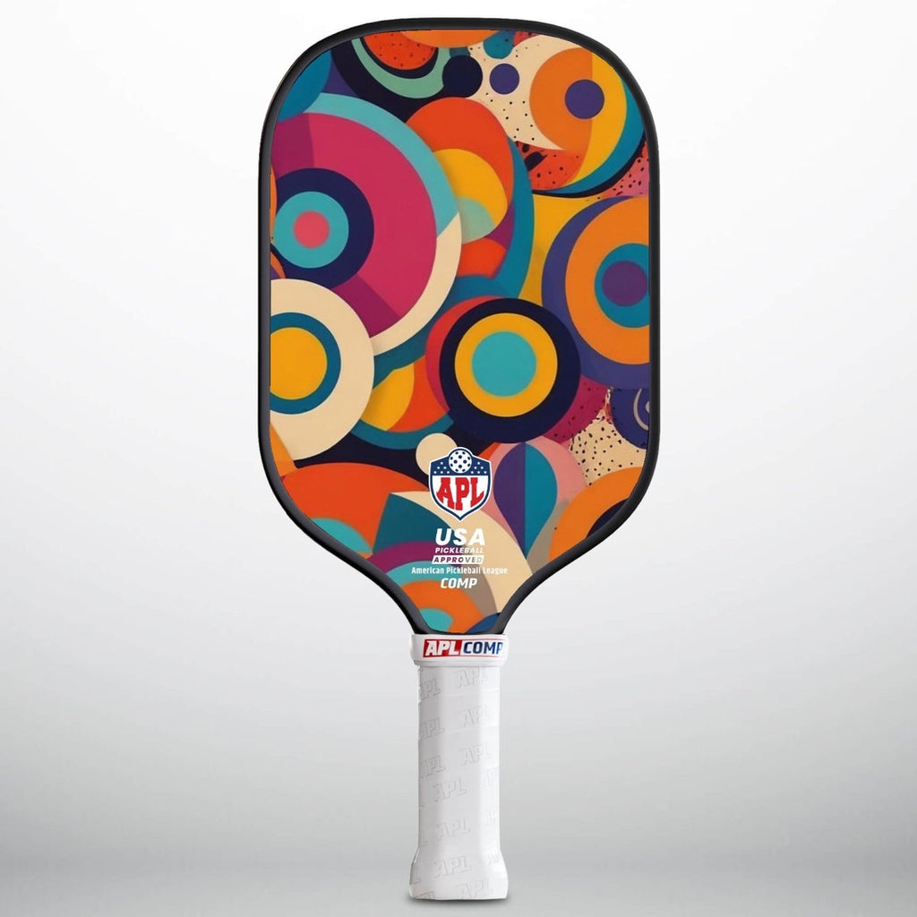 APL - Colorful Art | 16mm Carbon Fiber | Best Pickleball Paddles | American Pickleball League