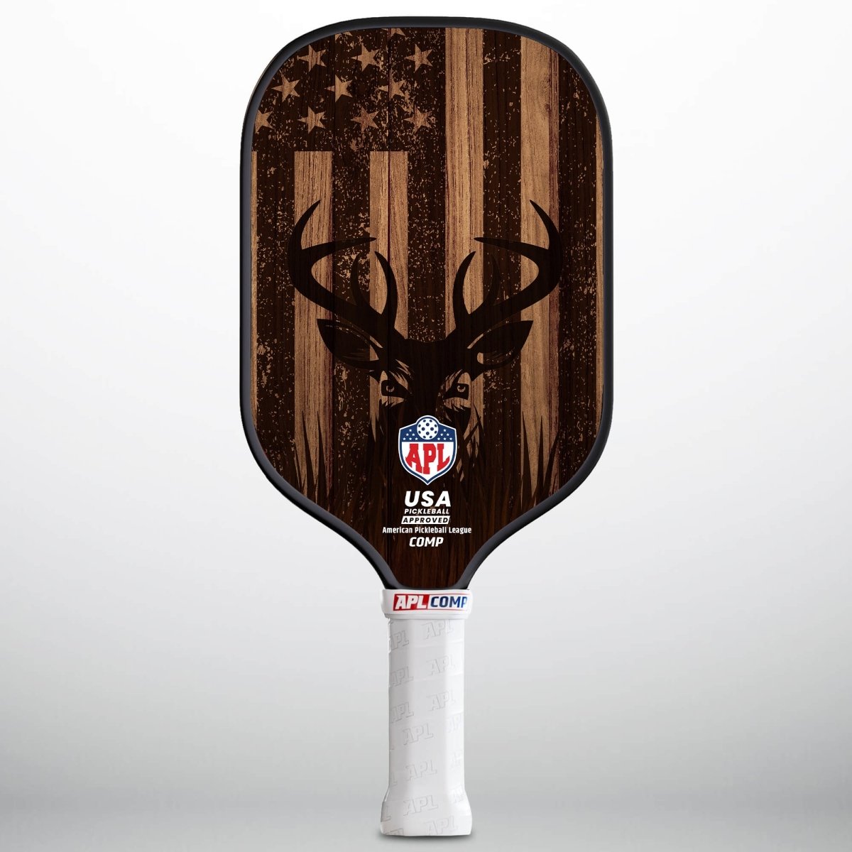 APL - Deer Flag | 16mm Carbon Fiber | Best Pickleball Paddles | American Pickleball League