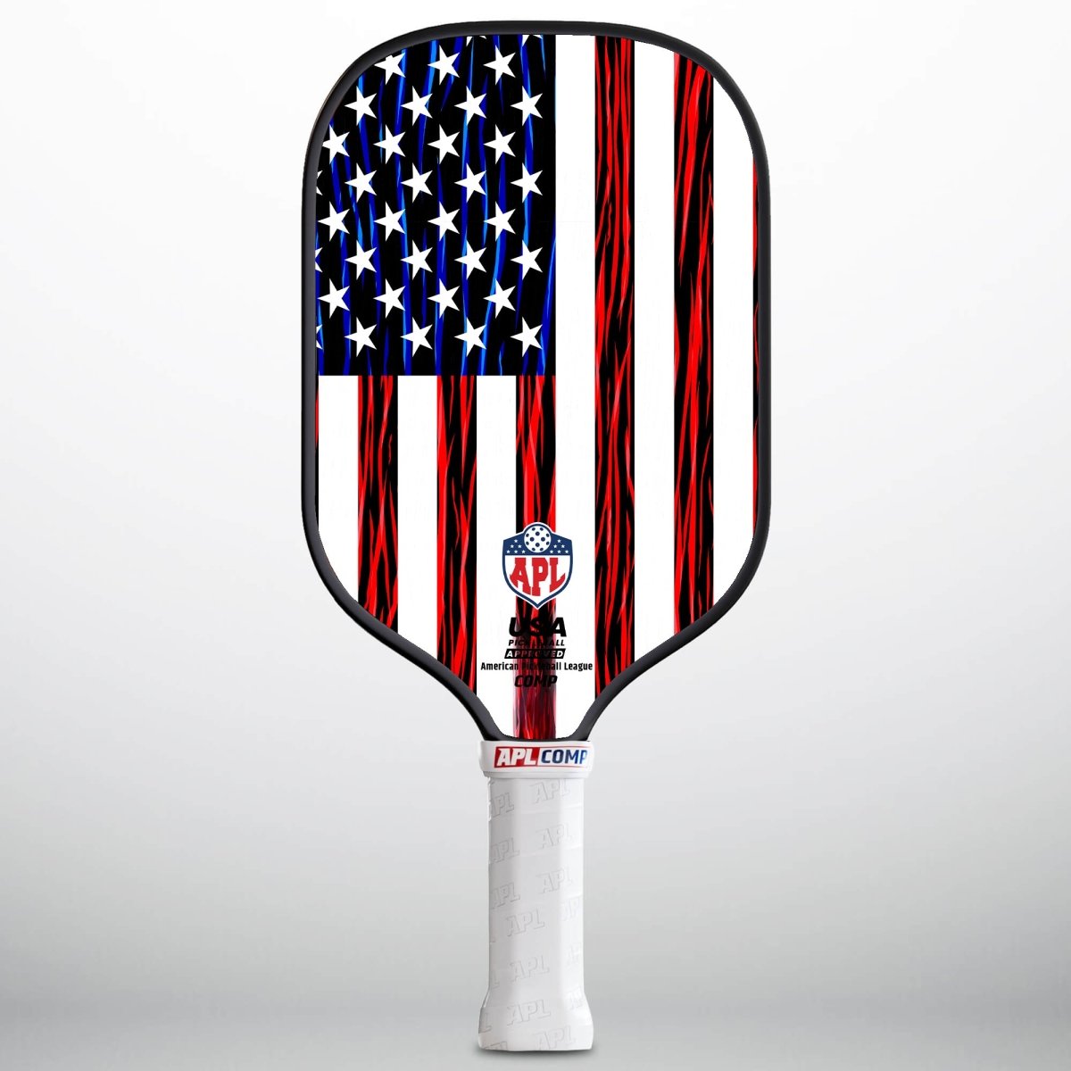 APL - US Flag Pickleball Paddle | 16mm Carbon Fiber | Best Pickleball Paddles | American Pickleball League