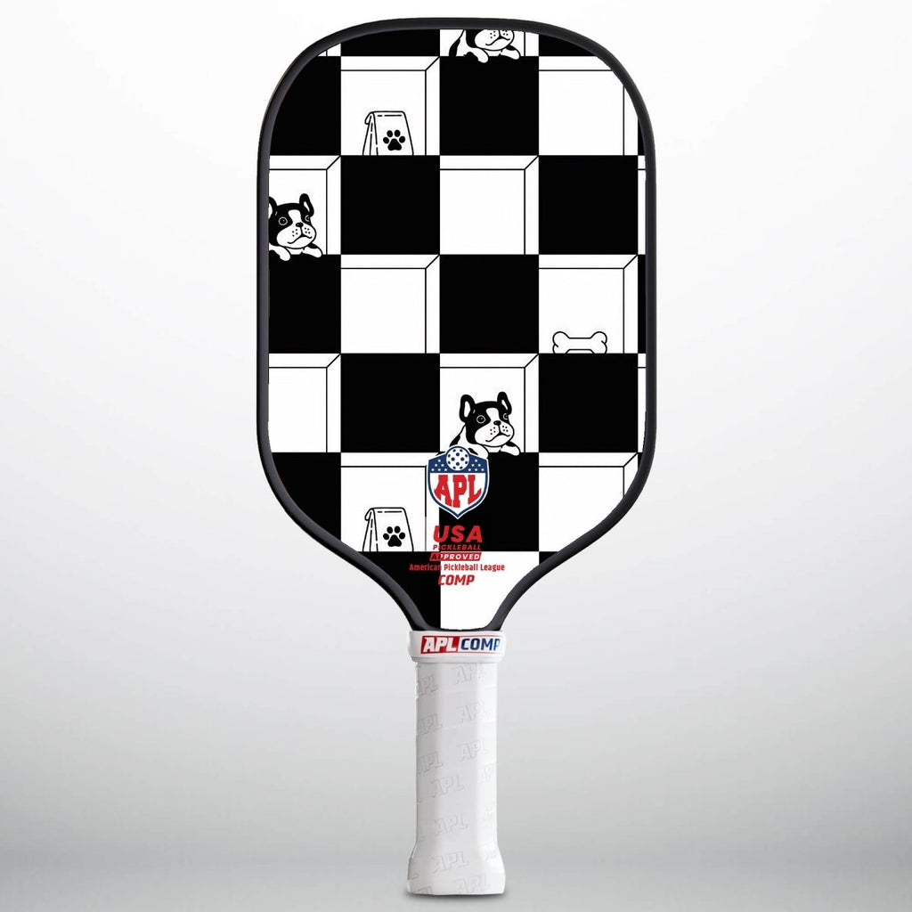 APL - Black White Patterns | 16mm Carbon Fiber | Best Pickleball Paddles | American Pickleball League