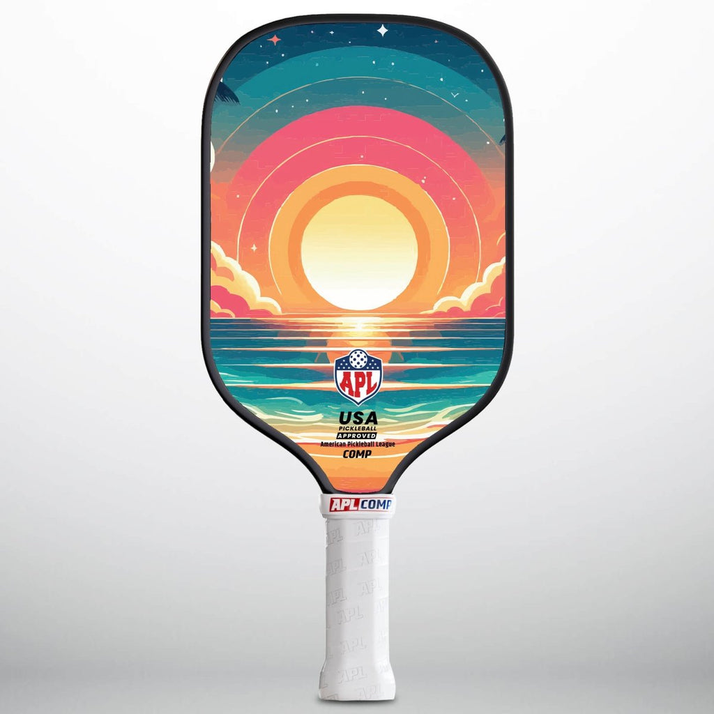 APL - Colorful Patterns Pickleball Paddle | 16mm Carbon Fiber | Best Pickleball Paddles | American Pickleball League