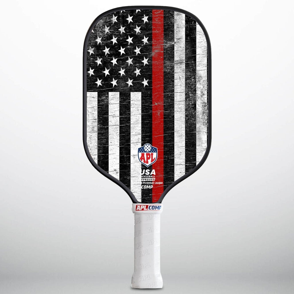 APL - Red Line Pickleball Paddle | 16mm Carbon Fiber | Best Pickleball Paddles | American Pickleball League