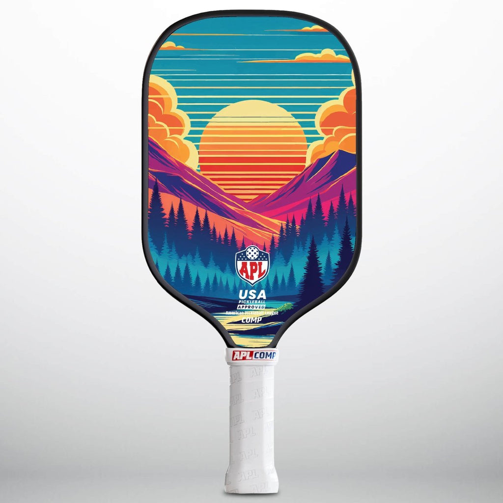 APL - Trees Pickleball Paddle | 16mm Carbon Fiber | Best Pickleball Paddles | American Pickleball League