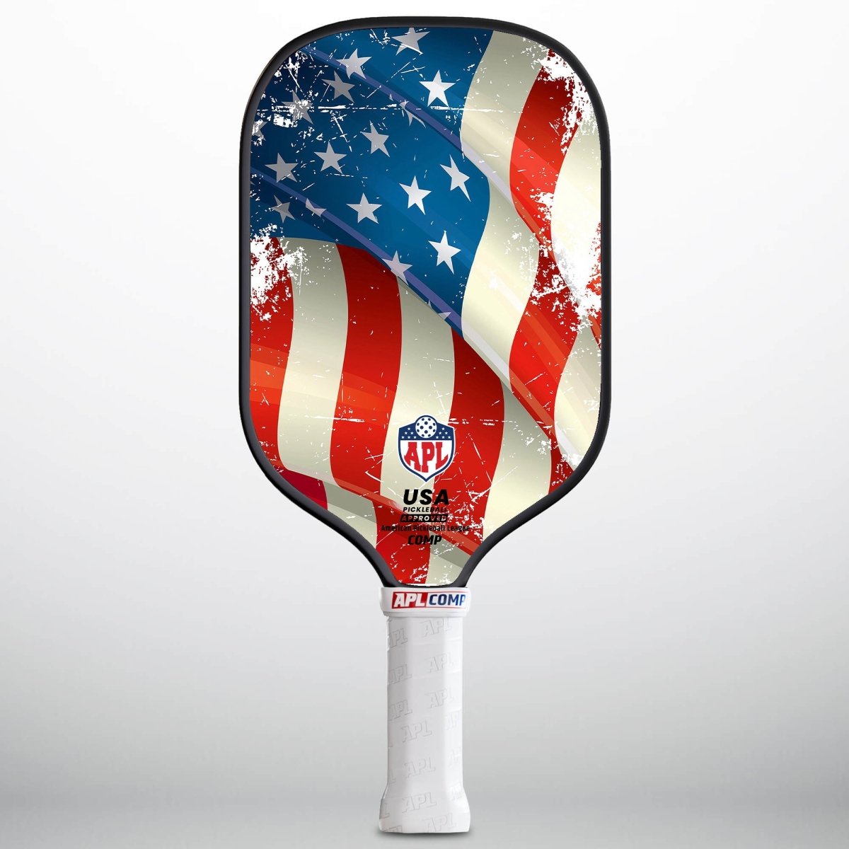 APL - US Flag Pickleball Paddle | 16mm Carbon Fiber | Best Pickleball Paddles | American Pickleball League