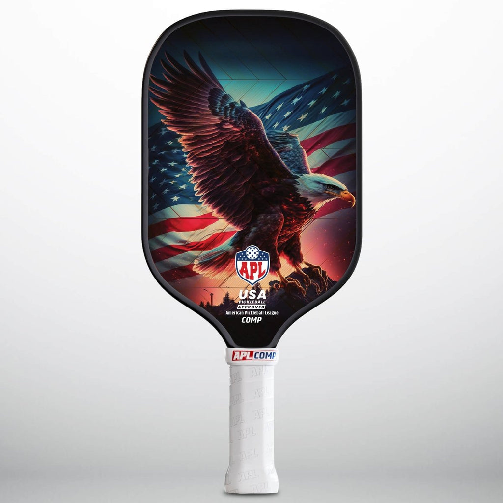 APL - Flying Eagle Flag Pickleball Paddle | 16mm Carbon Fiber | Best Pickleball Paddles | American Pickleball League