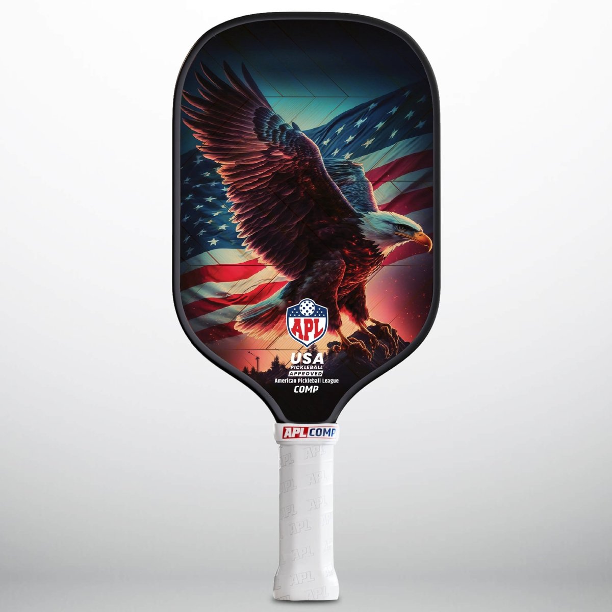 APL - Flying Eagle Flag Pickleball Paddle | 16mm Carbon Fiber | Best Pickleball Paddles | American Pickleball League