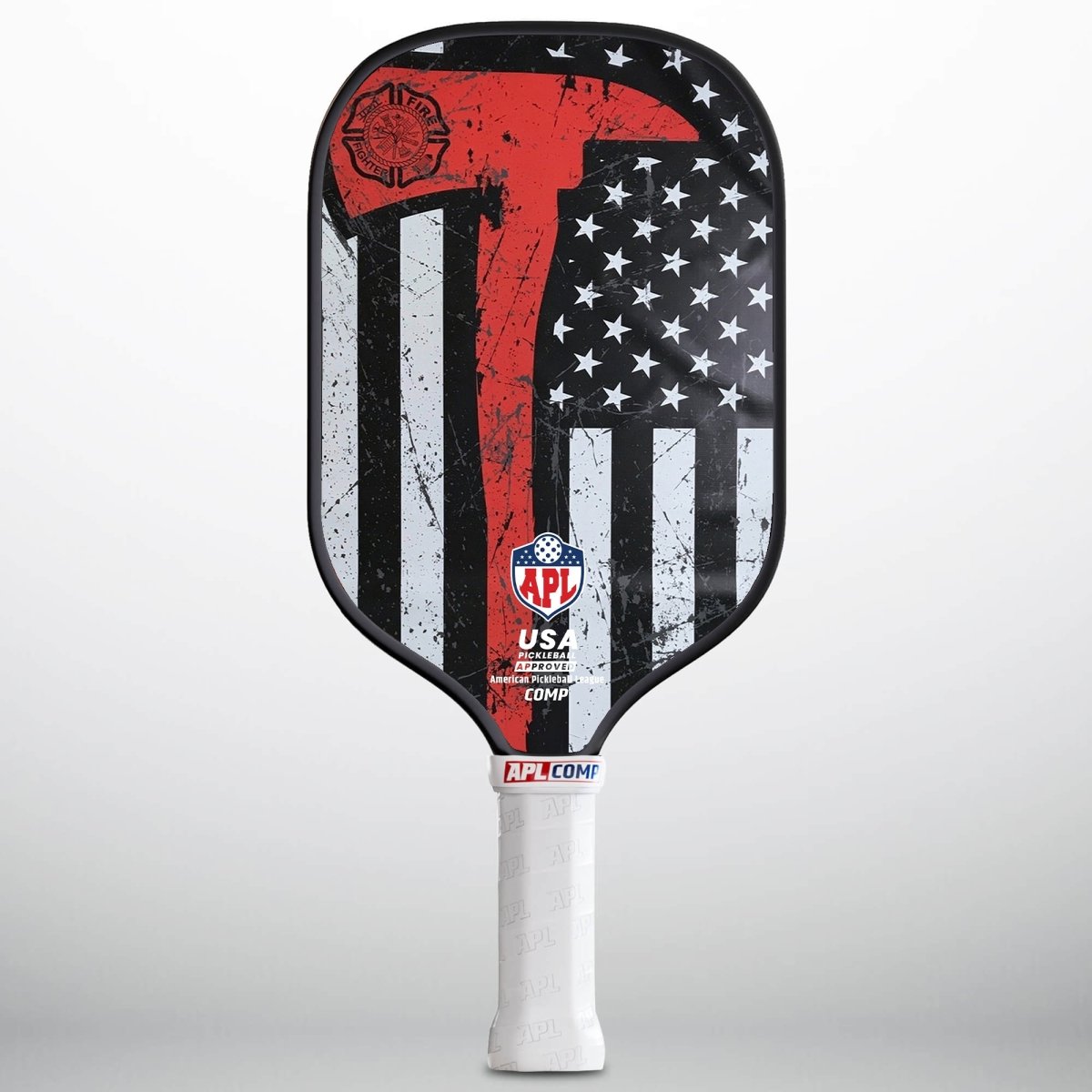 APL - Rustic Red Pickleball Paddle | 16mm Carbon Fiber | Best Pickleball Paddles | American Pickleball League