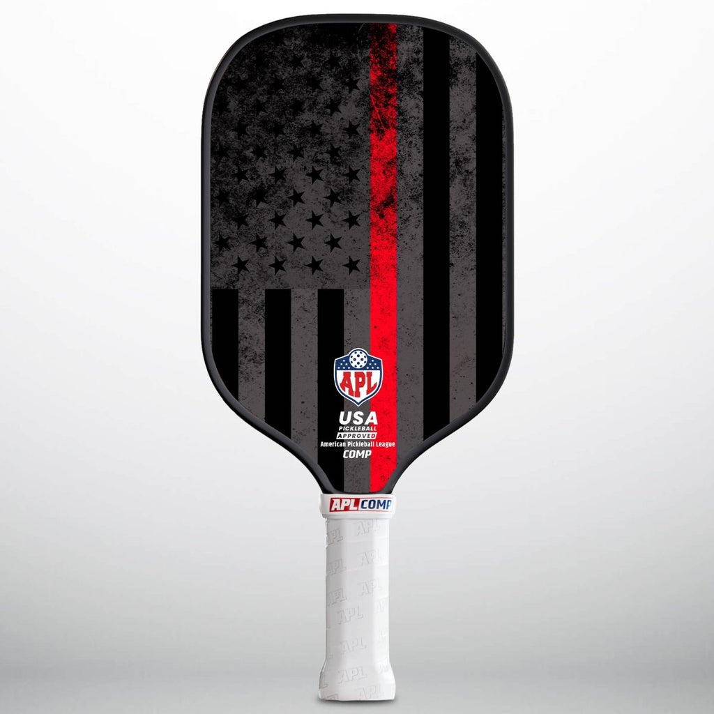 APL - Red Line Pickleball Paddle | 16mm Carbon Fiber | Best Pickleball Paddles | American Pickleball League