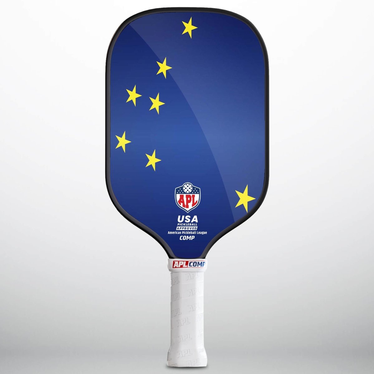 APL - European Union Flag Pickleball Paddle | 16mm Carbon Fiber | Best Pickleball Paddles | American Pickleball League