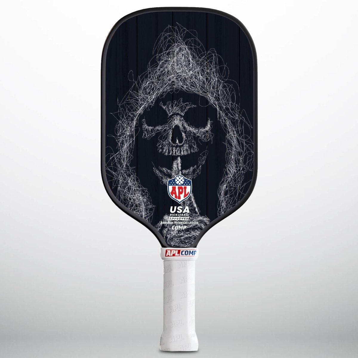 APL - Skull | 16mm Carbon Fiber | Best Pickleball Paddles | American Pickleball League