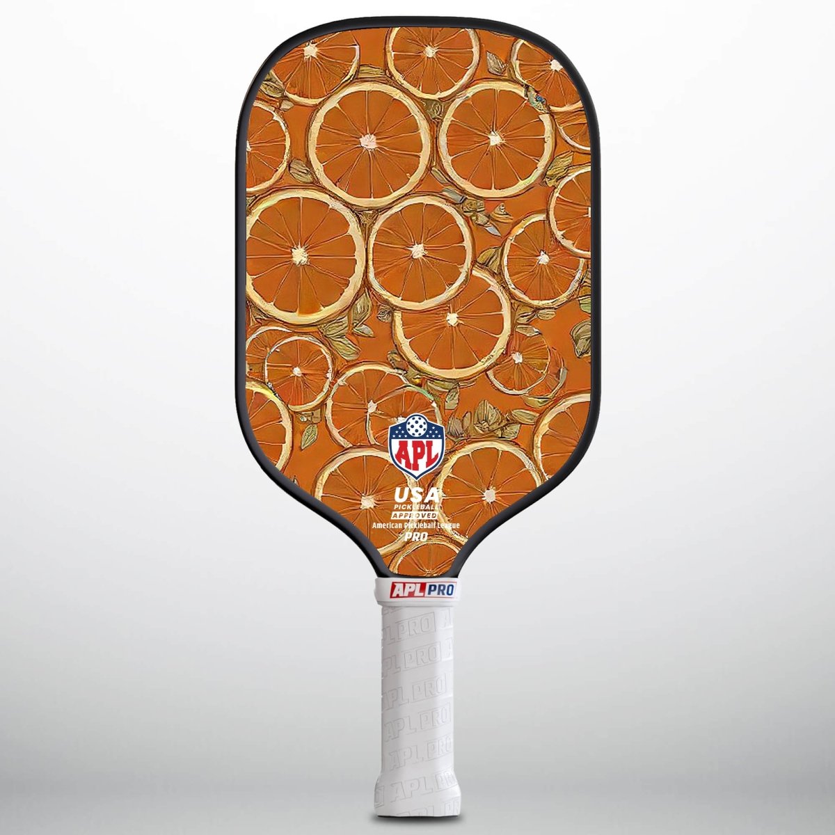 APL - Orange Slices Pickleball Paddle | 16mm Carbon Fiber | Best Pickleball Paddles | American Pickleball League