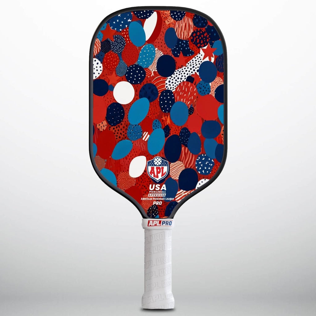 APL - Colored Art | 16mm Carbon Fiber | Best Pickleball Paddles | American Pickleball League