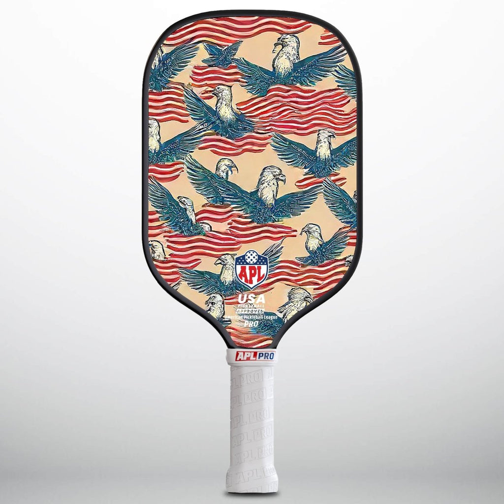 APL - Flying Eagles | 16mm Carbon Fiber | Best Pickleball Paddles | American Pickleball League