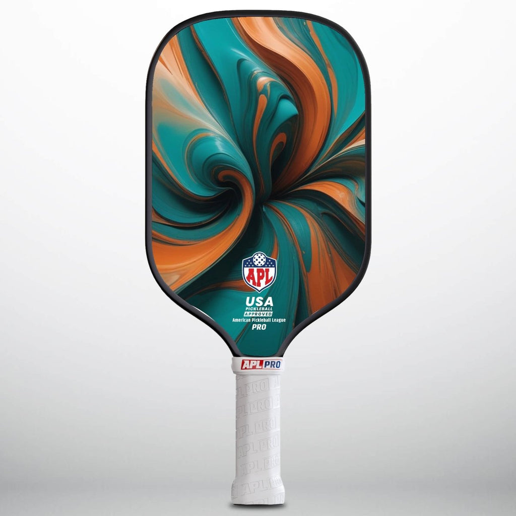 APL - Colorful Patterns Pickleball Paddle | 16mm Carbon Fiber | Best Pickleball Paddles | American Pickleball League
