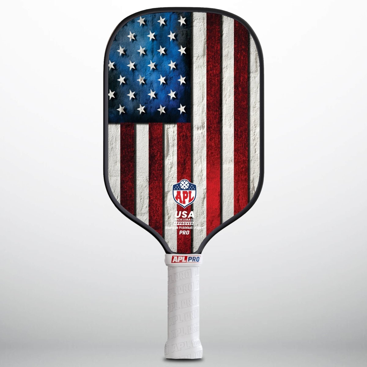 APL - US Flag Pickleball Paddle | 16mm Carbon Fiber | Best Pickleball Paddles | American Pickleball League