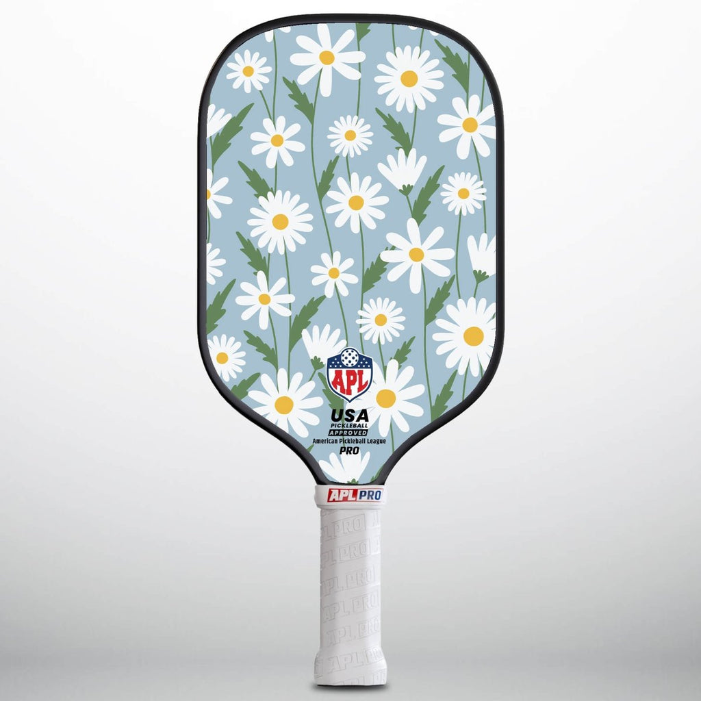 APL - Sun Flowers | 16mm Carbon Fiber | Best Pickleball Paddles | American Pickleball League