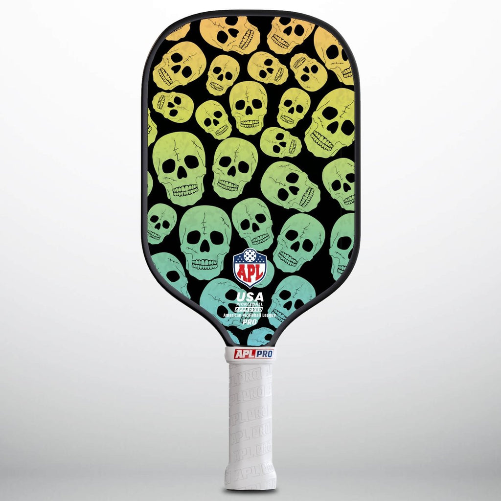 APL - Skulls Pickleball Paddle | 16mm Carbon Fiber | Best Pickleball Paddles | American Pickleball League