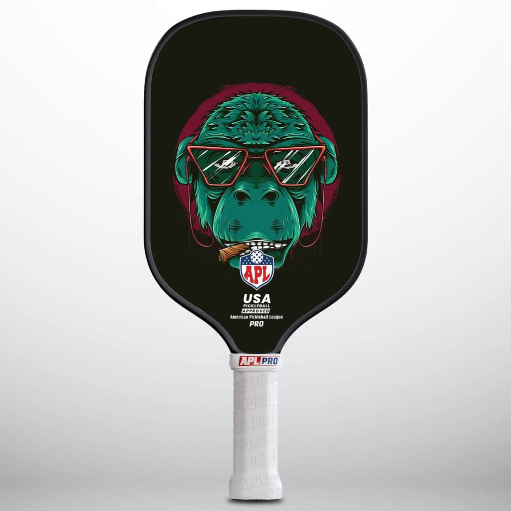 APL - Skull Glasses Pickleball Paddle | 16mm Carbon Fiber | Best Pickleball Paddles | American Pickleball League