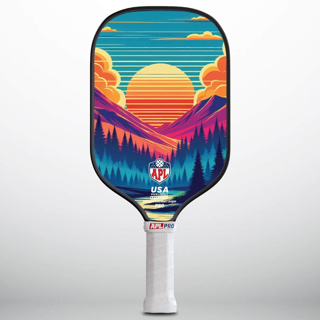 APL - Trees Pickleball Paddle | 16mm Carbon Fiber | Best Pickleball Paddles | American Pickleball League