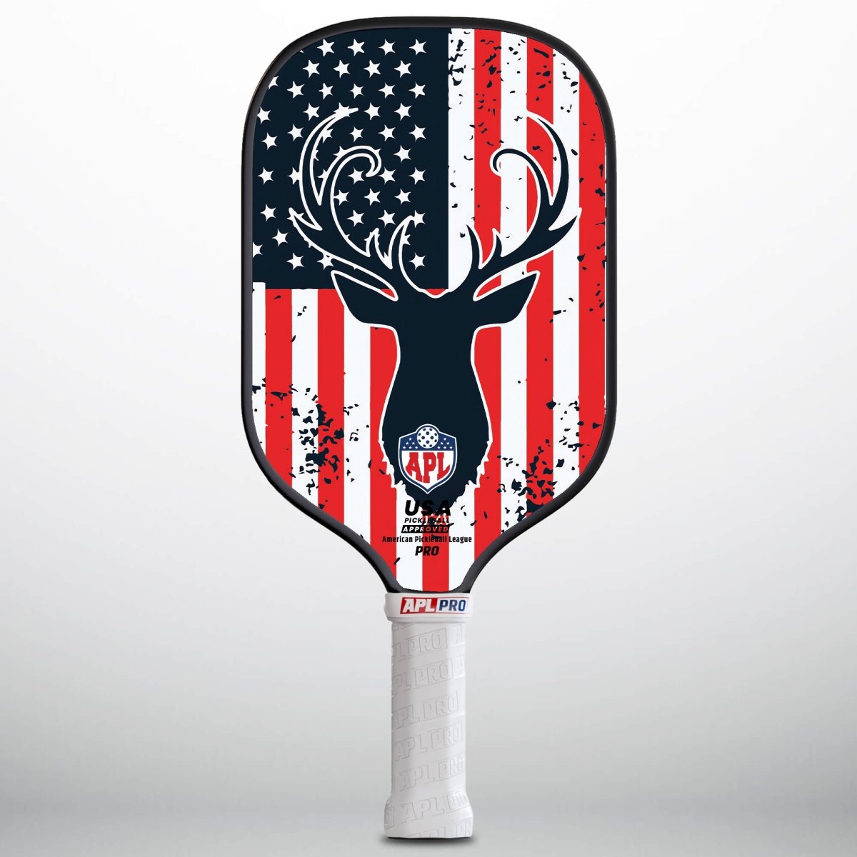 APL - Deer Flag  | 16mm Carbon Fiber | Best Pickleball Paddles | American Pickleball League