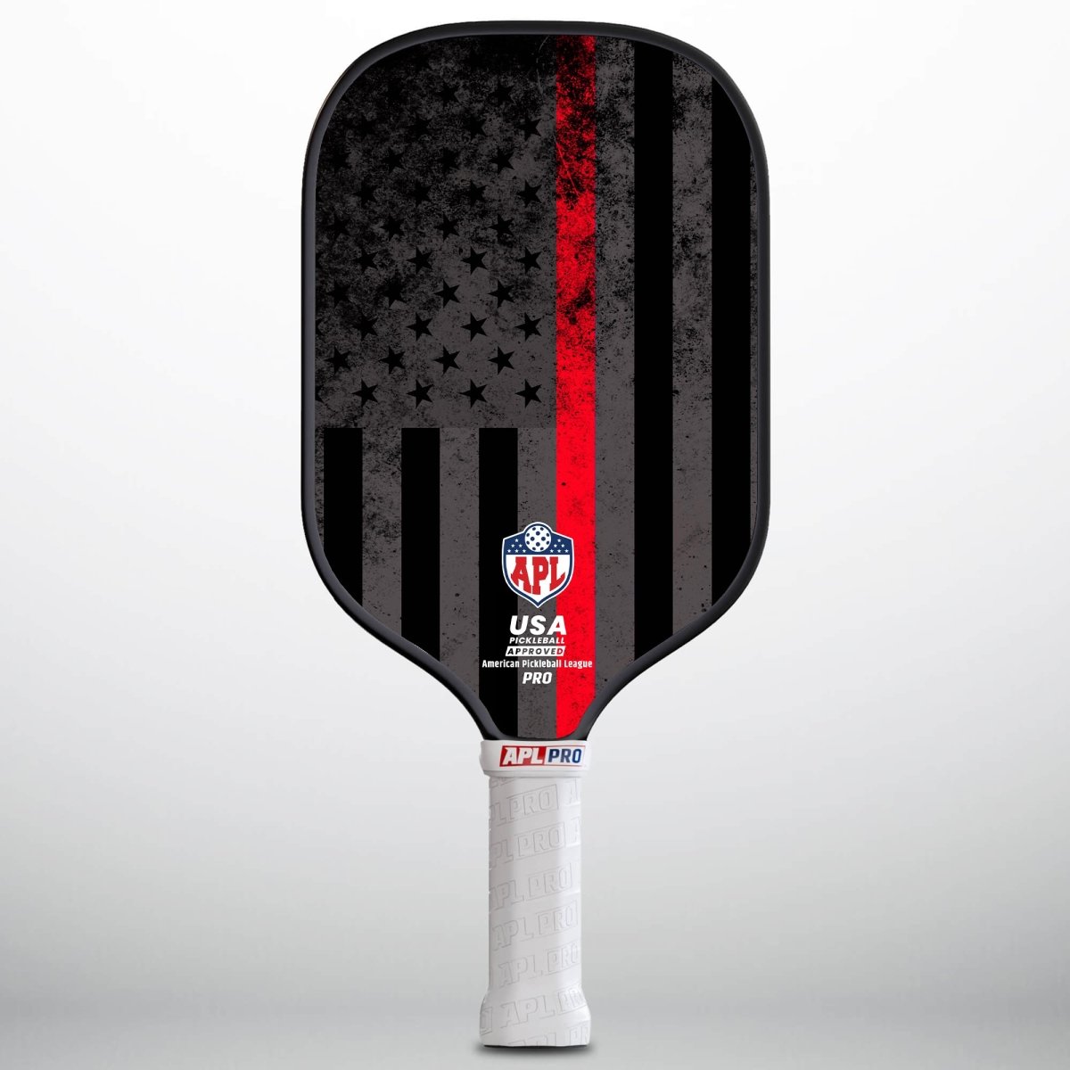 APL - Red Line Pickleball Paddle | 16mm Carbon Fiber | Best Pickleball Paddles | American Pickleball League