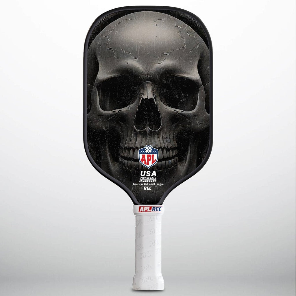 APL - Dark Skull | 16mm Carbon Fiber | Best Pickleball Paddles | American Pickleball League