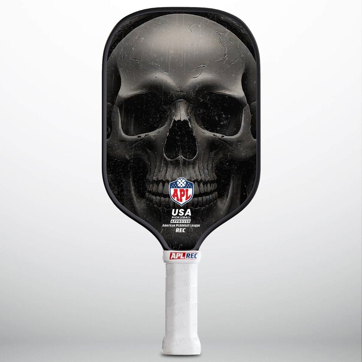 APL - Dark Skull | 16mm Carbon Fiber | Best Pickleball Paddles | American Pickleball League