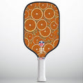 APL - Orange Slices Pickleball Paddle | 16mm Carbon Fiber | Best Pickleball Paddles | American Pickleball League