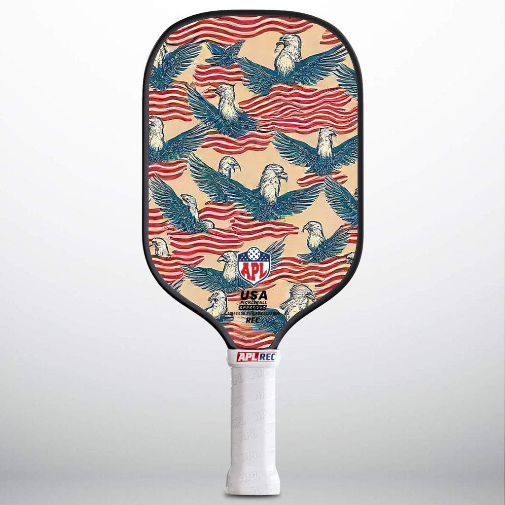 APL - Flying Eagles | 16mm Carbon Fiber | Best Pickleball Paddles | American Pickleball League