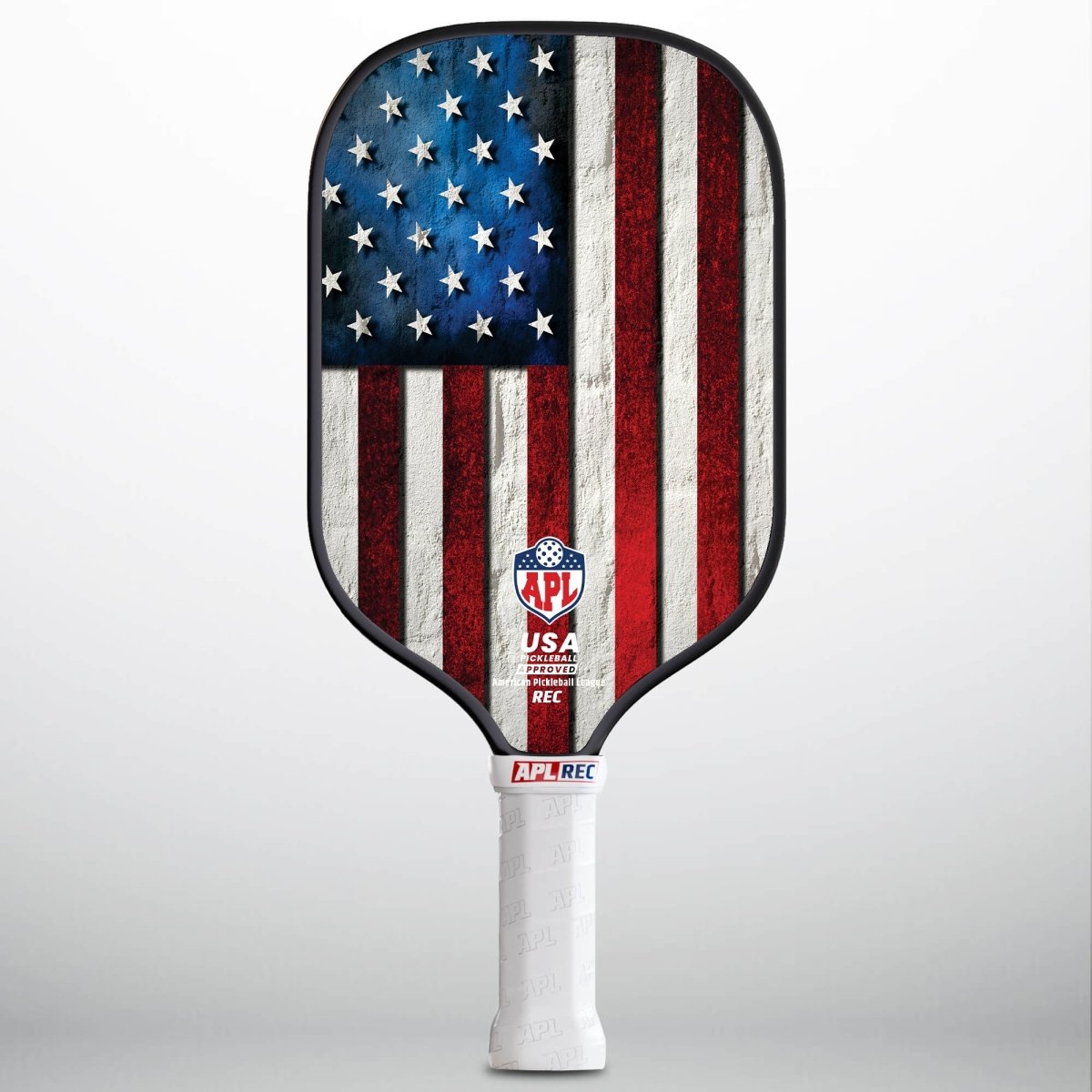 APL - US Flag Pickleball Paddle | 16mm Carbon Fiber | Best Pickleball Paddles | American Pickleball League