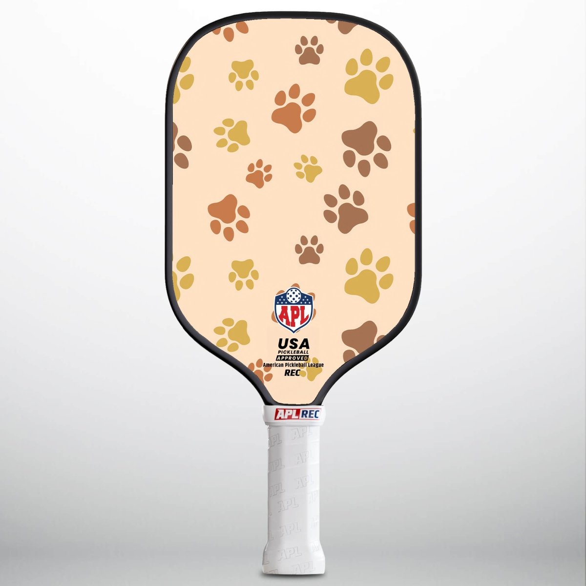 APL - Dog Paws | 16mm Carbon Fiber | Best Pickleball Paddles | American Pickleball League