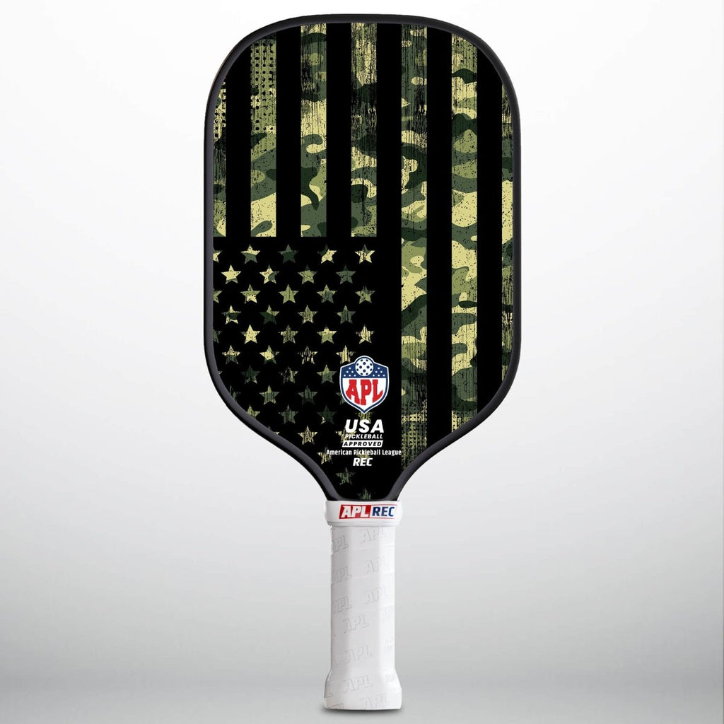 APL - Camo Flag | 16mm Carbon Fiber | Best Pickleball Paddles | American Pickleball League