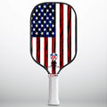 APL - US Flag Pickleball Paddle | 16mm Carbon Fiber | Best Pickleball Paddles | American Pickleball League