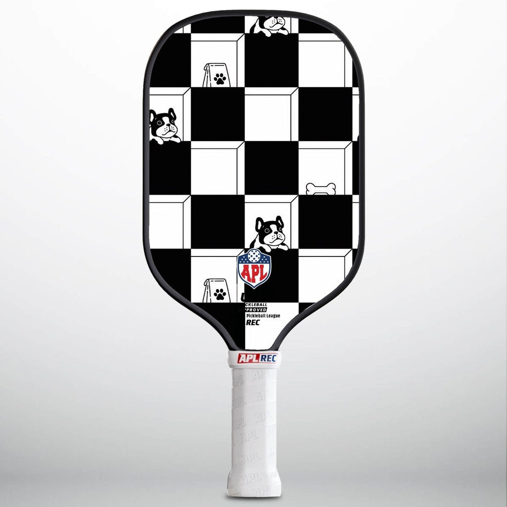 APL - Black White Patterns | 16mm Carbon Fiber | Best Pickleball Paddles | American Pickleball League